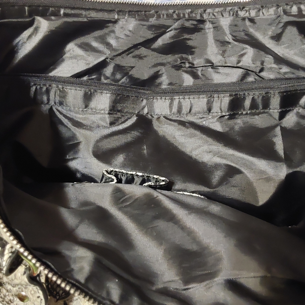 Like New: Python Faux Leather Zippered Bag - image 7